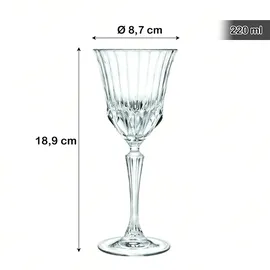 RCR Weinglas Adagio, 6er-Set