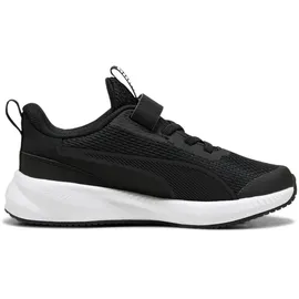 Puma Flyer 3 AC+ Sneaker mit Klettverschluss Kinder 01 black-white 33