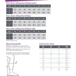 QHP Reitstiefel Hailey schwarz 39