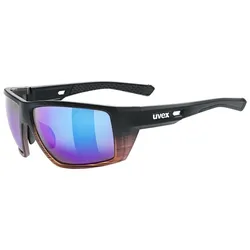 uvex mtn venture CV - Gletscherbrille mit colorvision® für bessere Kontraste, supravision® Anti-Fog, 100 % UV-Schutz, Soft-Nasenpads, Filterkategorie 4