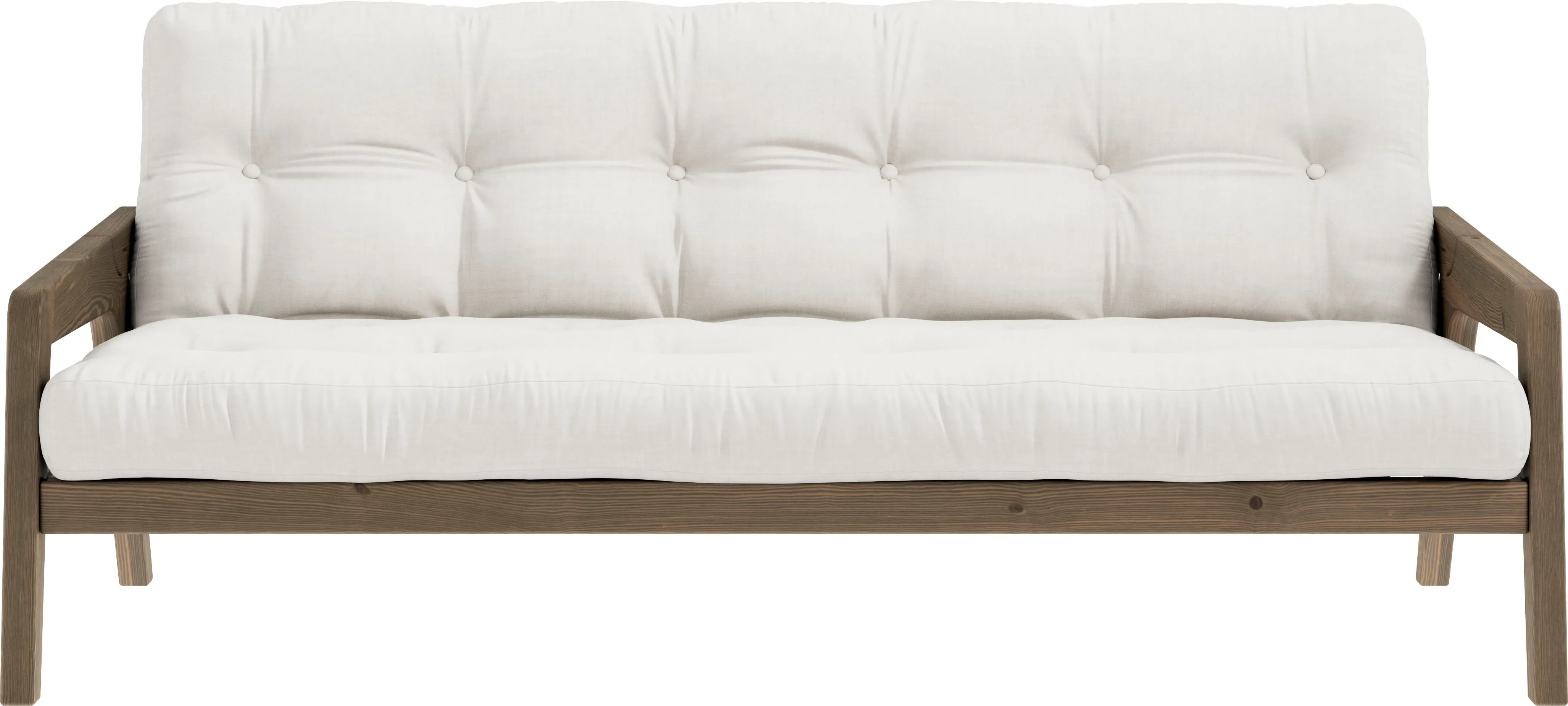 Karup Design Schlafsofa, Mit Holzstruktur, inkl. Futonmatratze, Liegefläche 130x190 cm Karup Design natur