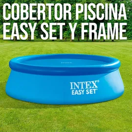 Intex Solar Poolabdeckung für 10ft Rahmen oder Easy Set Pools #29021, Blau, 305 cm