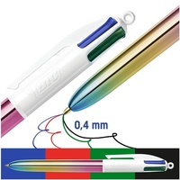 Vierfarb-Druckkugelschreiber »4 Colours Gradient« mehrfarbig, BIC