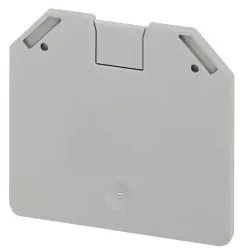 Schneider Electric NSYTRAC162 NSYTR Endabdeckung für Schraubklemmleiste mit einer Ebene, 1x1, 16mm2  - VPE 50