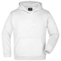 James & Nicholson Kapuzensweatshirt Weiß XS