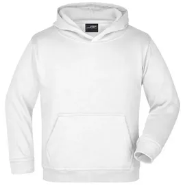James & Nicholson Kapuzensweatshirt Weiß XS
