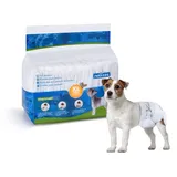 Nobleza Hund Windeln Einweg Weiblich Welpen Training Windeln Super Absorbent Pet Wraps 12 Pack, Größe XL