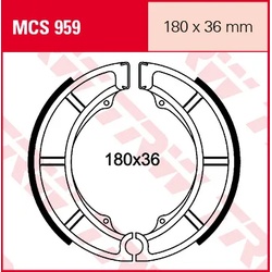 TRW Lucas Bremsbacken MCS959