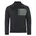 Fleece Jacke schwarz/agave M