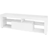 ML-Design TV, Weiß, cm, Modernes TV-Board mit Stauraum,