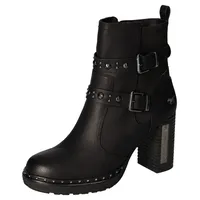 Mustang Damen Moderne Stiefelette, mit Innenreißverschlus, Gr. 42