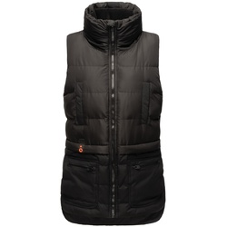 MARIKOO Damen Weste Outdoor Bodywarmer Winter Windbreaker Steppweste Kiraraa