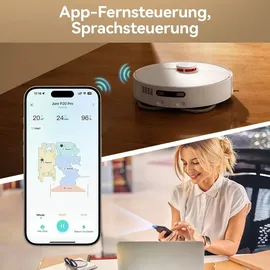 jonr P20 Pro Staubsauger Roboter Weiss