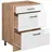 Vicco Schubladenschrank R-Line 60 x 60 x 81,5 cm Weiß