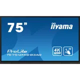 Iiyama ProLite TE7512MIS-B3AG 189,2cm (74,5") 4K Touch Monitor HDMI/VGA/USB-C