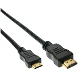 InLine HDMI-Kabel Typ A auf C 0,30 m Schwarz