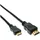 InLine HDMI-Kabel Typ A auf C 0,30 m Schwarz