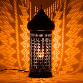 Marrakesch Orient & Mediterran Interior Tangis Schwarz