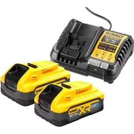 DeWalt Powerstack Akku-Starterkit 2x 18V 5Ah