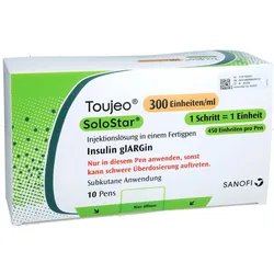Toujeo 300 E/ml SoloStar Inj.-Lsg.i.e.Fe 10X1,5 ml