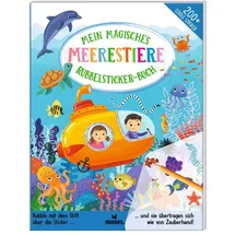 Moses Mein magisches Rubbelsticker-Buch Meerestiere
