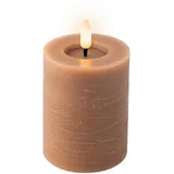 Lumineo LED Kerze 11,2 cm bronze