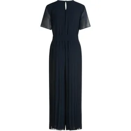 Betty & Co Damen Jumpsuit mit Plissee 34, Dunkelblau - 34W