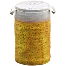 Sanilo Wäschekorb Bier, 60 Liter, faltbar, mit Sichtschutz