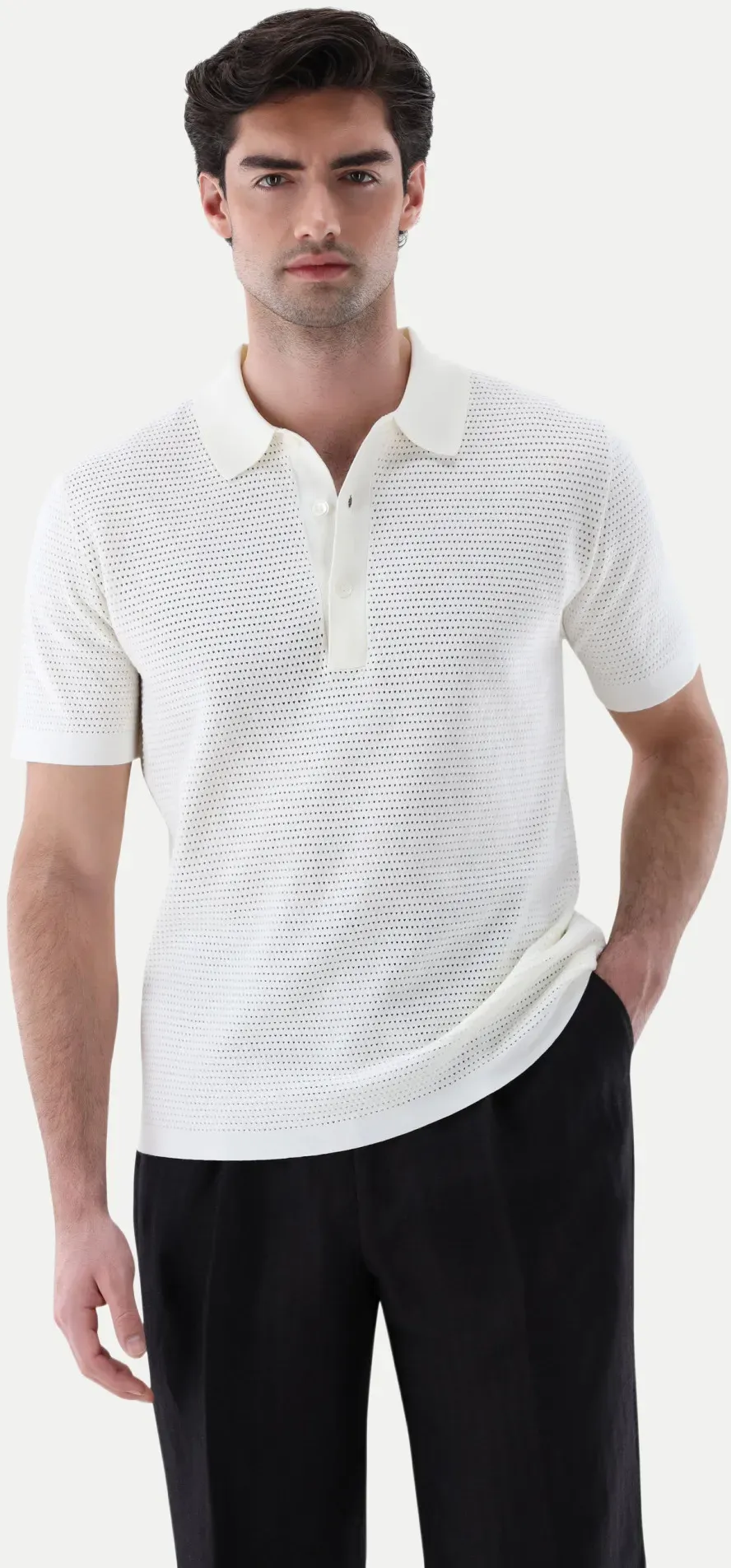 Poloshirt Samero Weiß L