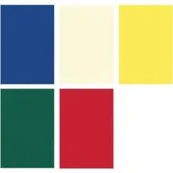 DUNI Tischtuch 84 x 84cm gelb 104089 Dunicel