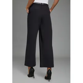 LAURA SCOTT Bundfaltenhose schwarz 42