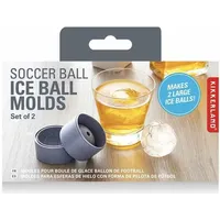 Kikkerland Soccer Ball Ice Ball Molds