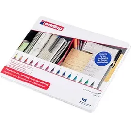 edding 55 Fineliner-Set farbsortiert 0,3 mm, 16 St.