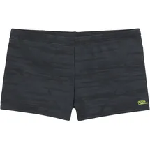 Bruno Banani Badehose Boxer schwarz/grau 4