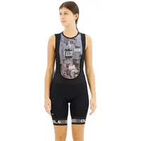 Ale Strada damen shorts schwarz weis - L
