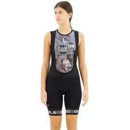 Ale Strada damen shorts schwarz weis - L