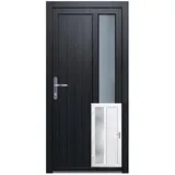 PANTO K 511 links 98 x 198 cm anthrazit/weiß