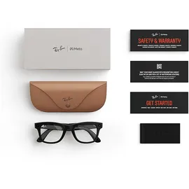 Meta Wayfarer RW4006 50 mm Shiny Black / Clear