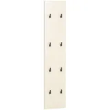 Schildmeyer Hakenpaneel Lovund, cremebeige, 24,5 x 2,6 x 109 cm