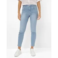 Brax Shakira S verkürzte gestreifte Five-Pocket-Jeans | Gr. 40