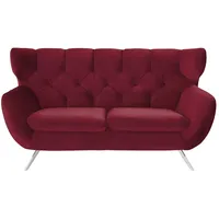 Jette Home Sofa  Caldara , rot , Maße (cm): B: 190 H: 94 T: 95.0