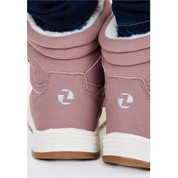 Stiefel ZIGZAG "Rincet", Gr. 26, pink, Polyurethane, Kunstfaser, casual, Schuhe, mit praktischem Schnellschnürsystem