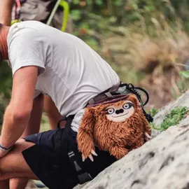 YY Vertical Chalkbag Braun