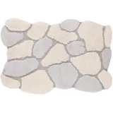 KLEINE WOLKE Badteppich Brick Seide 90 x 60 cm