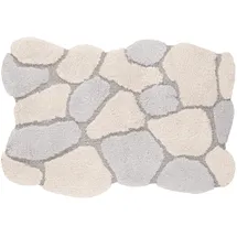 KLEINE WOLKE Badteppich Brick Seide 90 x 60 cm