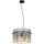 GLOBO Gorley 1-flg. 40 cm rund schwarz matt