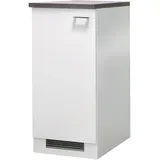 Flex-Well Geräteumbauschrank Lucca 60 x 57 x 125,8 cm Weiß