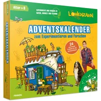 FRANZIS 67165 - Löwenzahn Adventskalender zum Experimentieren und Forschen, 24 spannende Projekte für die Weihnachtszeit, für Kinder ab 8 Jahren: Experimente und Wissen zu Natur, Umwelt und Technik