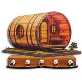 DRO Design – Geldgeschenk Groß aus HDF Holz für Hochzeit Geburtstag Jubiläum Geld Geschenk Geldgeschenke Sauna