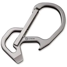 CIVIVI 09WE038 Unisex – Erwachsene Click Titanium Gray Multitool,grau,5,8cm
